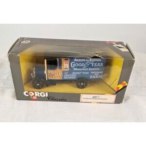 Vtg. NOS Corgi 859/11 Goodyear Wingfoot Express Diecast Metal Model in Box Italy